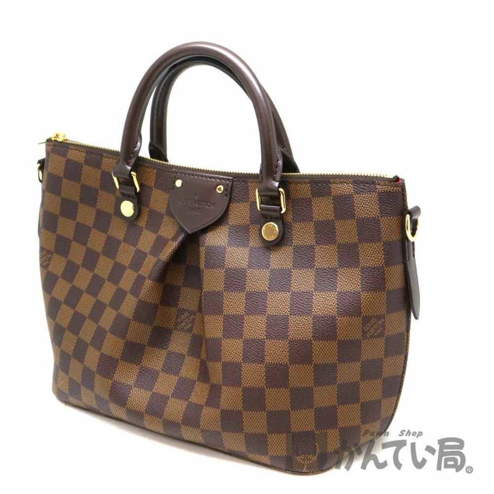 LOUIS VUITTON Siena Damier Ebene Brown Handbag